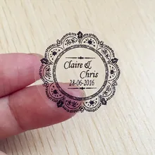 Винтаж для свадьбы, годовщины, дня рождения вечерние украшения наборы пользовательские сувениры этикетка с именем наклейки Конверт Уплотнения