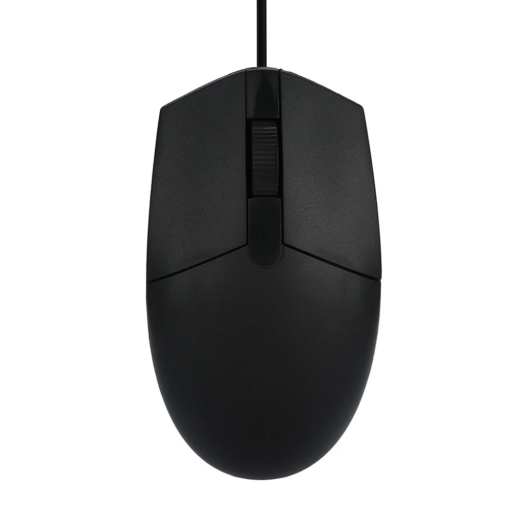 Mousnx проводная USB мышь 1200 DPI черная бизнес офис эргономичный дизайн геймерская для
