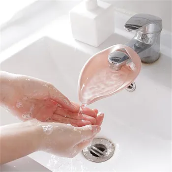 

New Baby Faucet Extender Cute Shape Baby Kids Hand Washing Sink Gift Silicone Faucet Extender