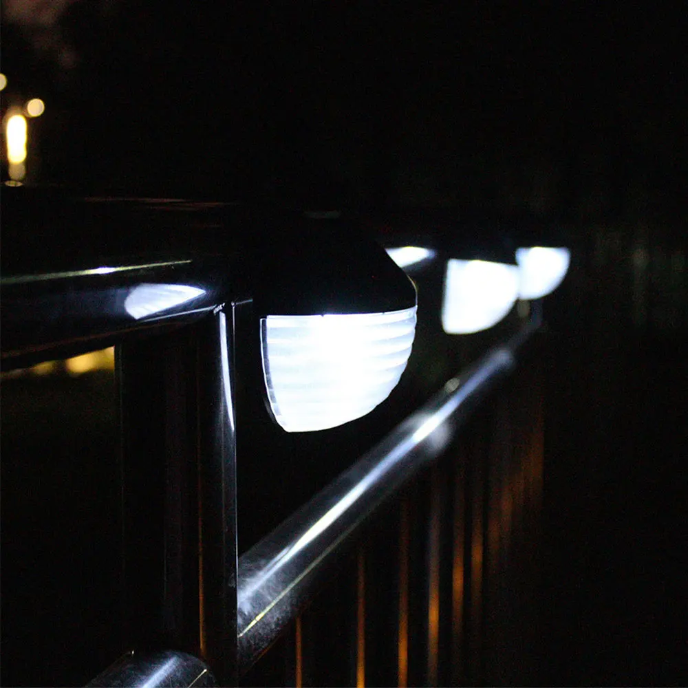 

Solar Power Wall Light Garden Light-Controlled Eco-Friendly Street Lamp Drop Shipping 2 LED Gutter Durable Fence Light