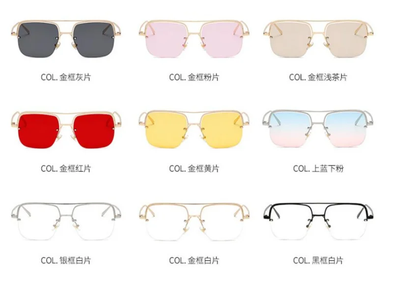 Модные стильные солнцезащитные очки карамельные металлические дизайнерские Винтажные Солнцезащитные очки для женщин мужские праздничные аксессуары KX8576