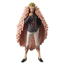 18CM One Piece Joker Donquixote Doflamingo Flamingo Figure PVC Action Figure Model Kids Gift 18CM One Piece Joker Donquixote Doflamingo Flamingo Figure PVC Action Figure Model Kids Gift