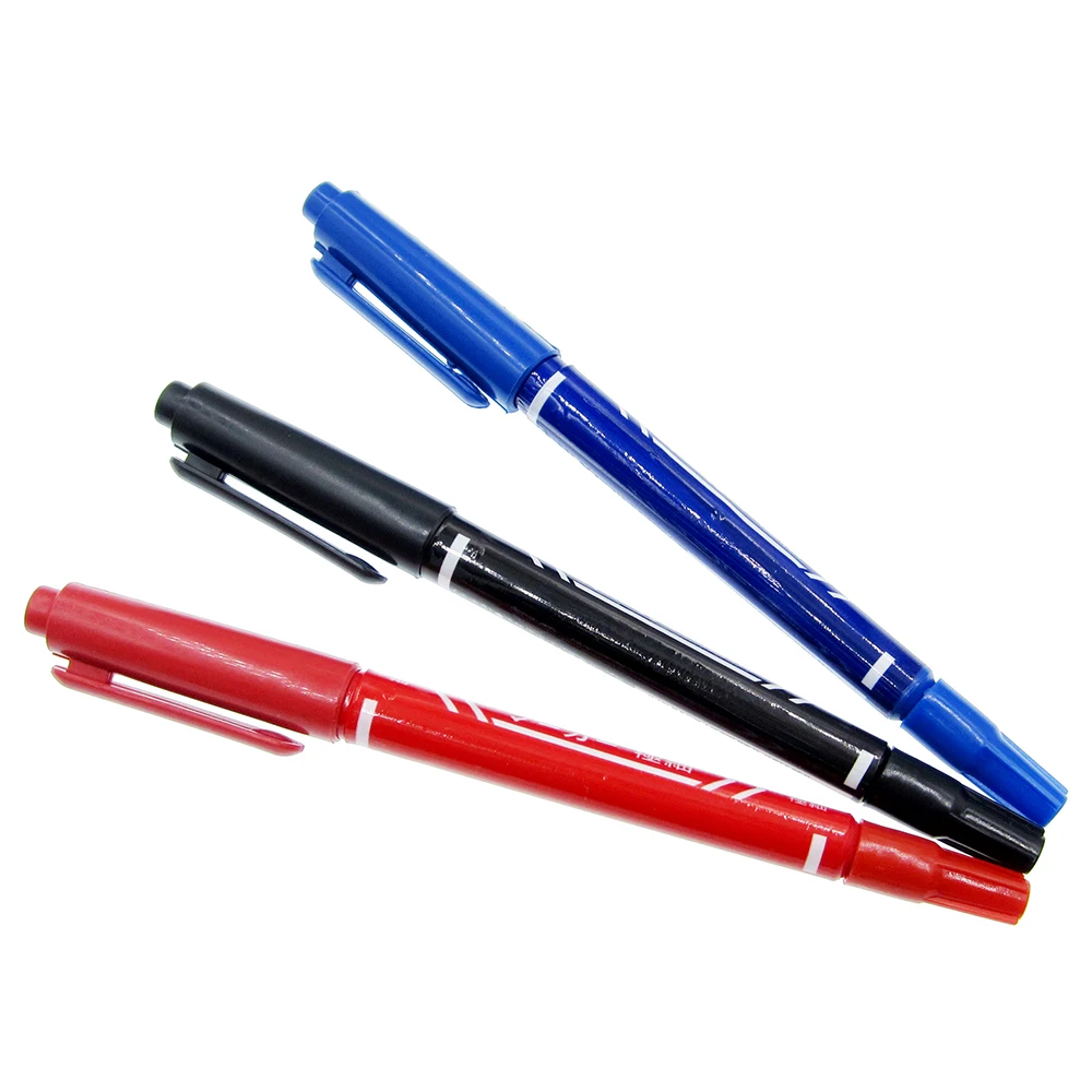 

5PCS CCL Anti-etching PCB Circuit Board Ink Marker Double Pen For DIY PCB Repair CCL Printed Circuit Diagram