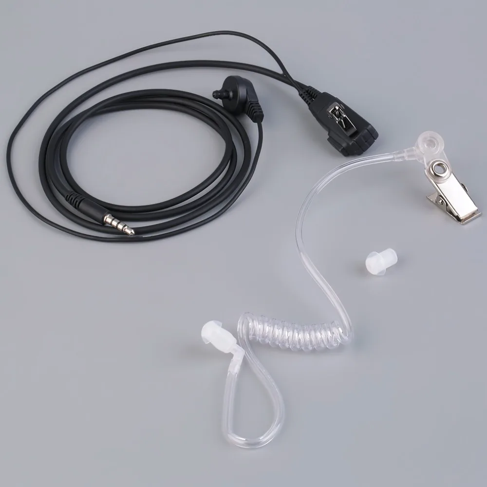 

2016 Newest 3.5mm Air Tube Mic Earpiece Headset Earphones for Cell Smart Phones Black