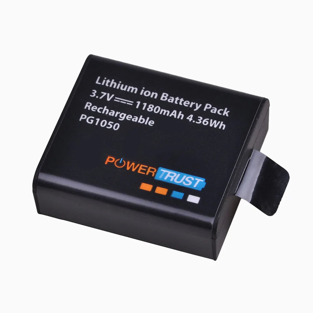 4 шт. 1180 мА/ч, PG1050 Батарея+ светодиодный 3 слота USB Зарядное устройство для спортивной экшн-камеры SJCAM SJ4000 M10 SJ5000 SJ5000X для eken H9 H9R H8R H8 GIT PG900