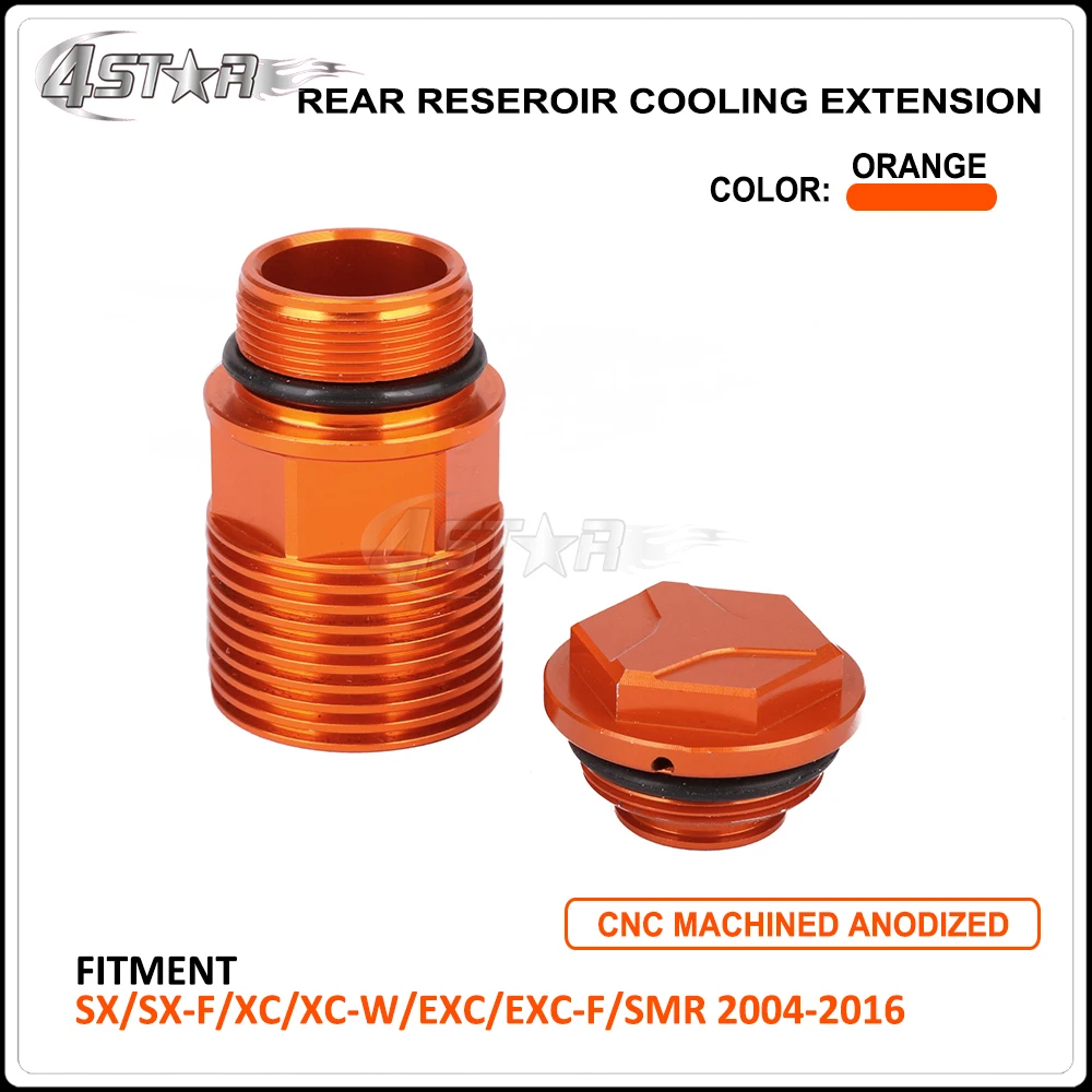 Motorbike Cnc Rear Brake Reservoir Extender And Brake Fluid Reservoir