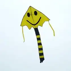 Бесплатная доставка, Высокое качество большой улыбающееся лицо воздушных змеев с 100 м ручкой линии Детские воздушные змеи для взрослых