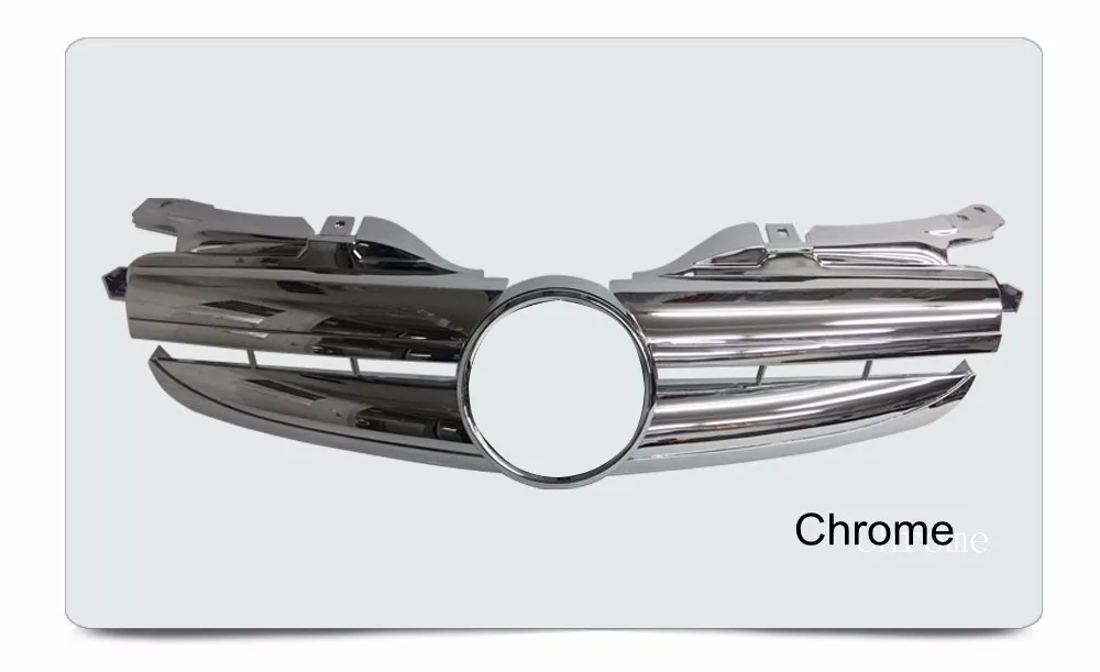 Best ABS Plastic Chrome Auto Car Front Grille For Mercedes R170 SLK-Class 1996-2004 CL Style 2 Best ABS Plastic Chrome Auto Car Front Grille For Mercedes R170 SLK-Class 1996-2004 CL Style 2
