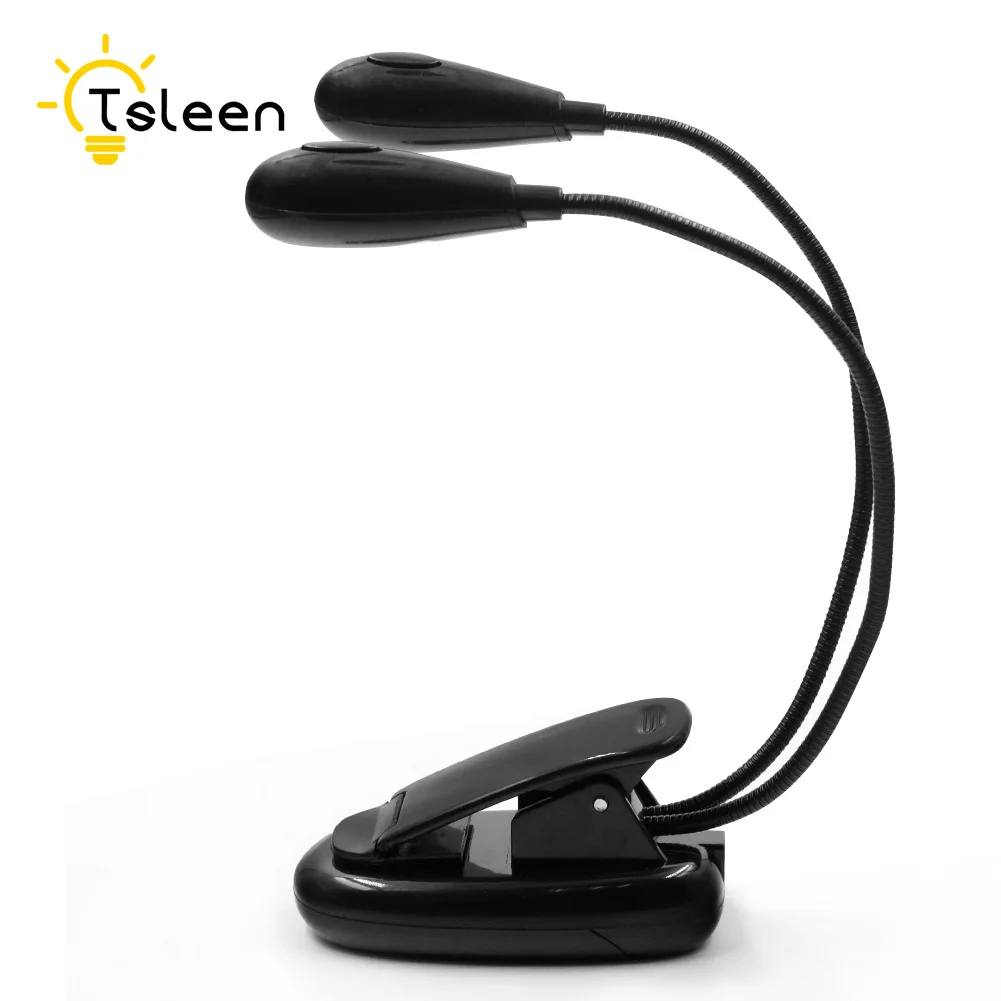 

TSLEEN New Portable lamp Flexible Mini Clip On Reading Light Reading Lamp for Amazon Kindle/eBook Readers/ PDAs/Laptop