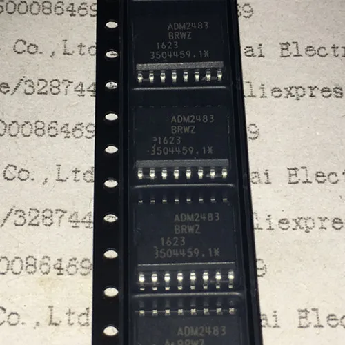 

5PCS 10PCS/LOT ADM2843B ADM2483BRWZ ADM2483BRW ADM2483 DGTL ISO RS422/RS485 16SOIC