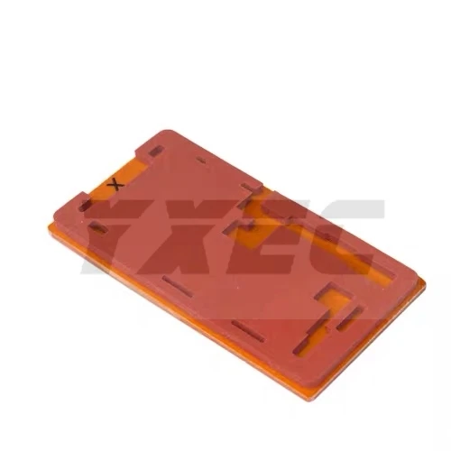 HDCSUN коврик для ламинирования для iphone X 8 7 6s 6 Plus 5 5S 5C Переднее стекло с рамкой ламинатор машина плесень силиконовые коврики