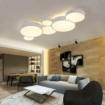 

LED Ceiling lights Iron fixtures children bedroom Ceiling lamps Modern luminaires home illumination living room Ceiling lighting