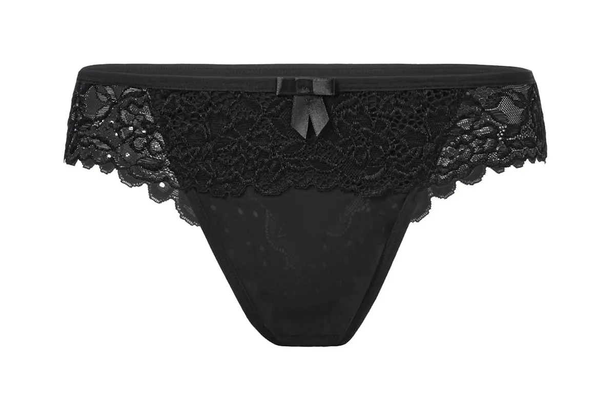 

ReneRofe Women Thong Bodysuit V-Model Sexy G Strings Lace Soft Nylon Women Panties Low Waist Briefs Womens Underwear Lingerie