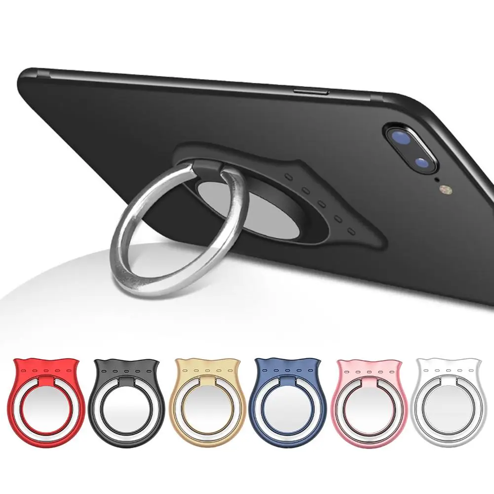 

Universal Metal Finger Ring Pop Mobile Phone Holder Stand Socket Unique Lips Hats Diamond Pattern Cartoon Phone Support