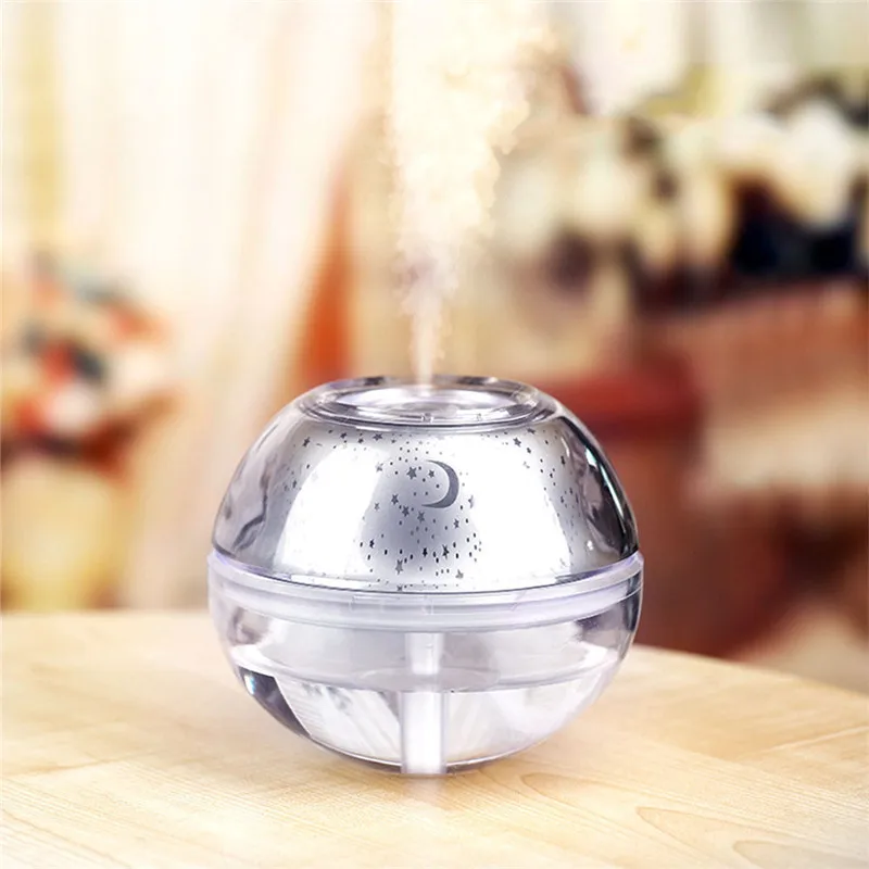 

Mini USB Colorful LED Light noise-less Air Humidifier Essential Oil Diffuser with Auto-off Function and for Home Office Travel21