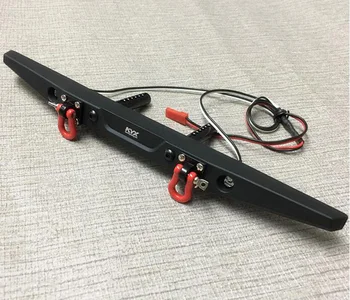 

Rear Bumper Crash Bar Back Aluminum Alloy 43MM Fix Hole For Axial scx10 RC Model Cars Simulation Rock Crawler