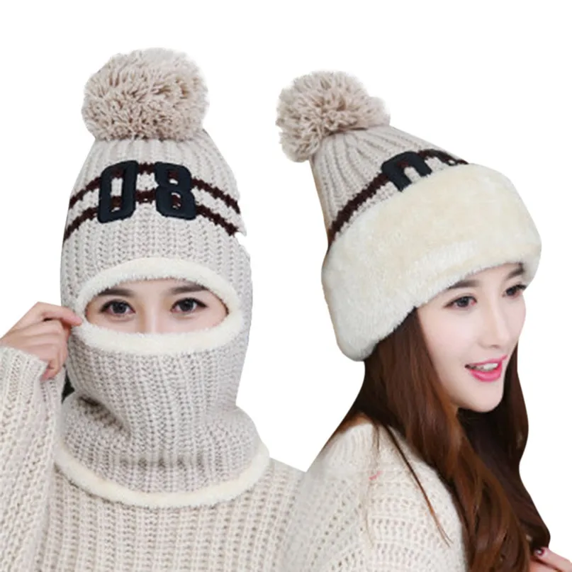 Outdoor Cycling Cap Women Warm Winter Cap Cycling Outdoor Sports Windproof Warm Mountaineering Cap #2n29 (4)
