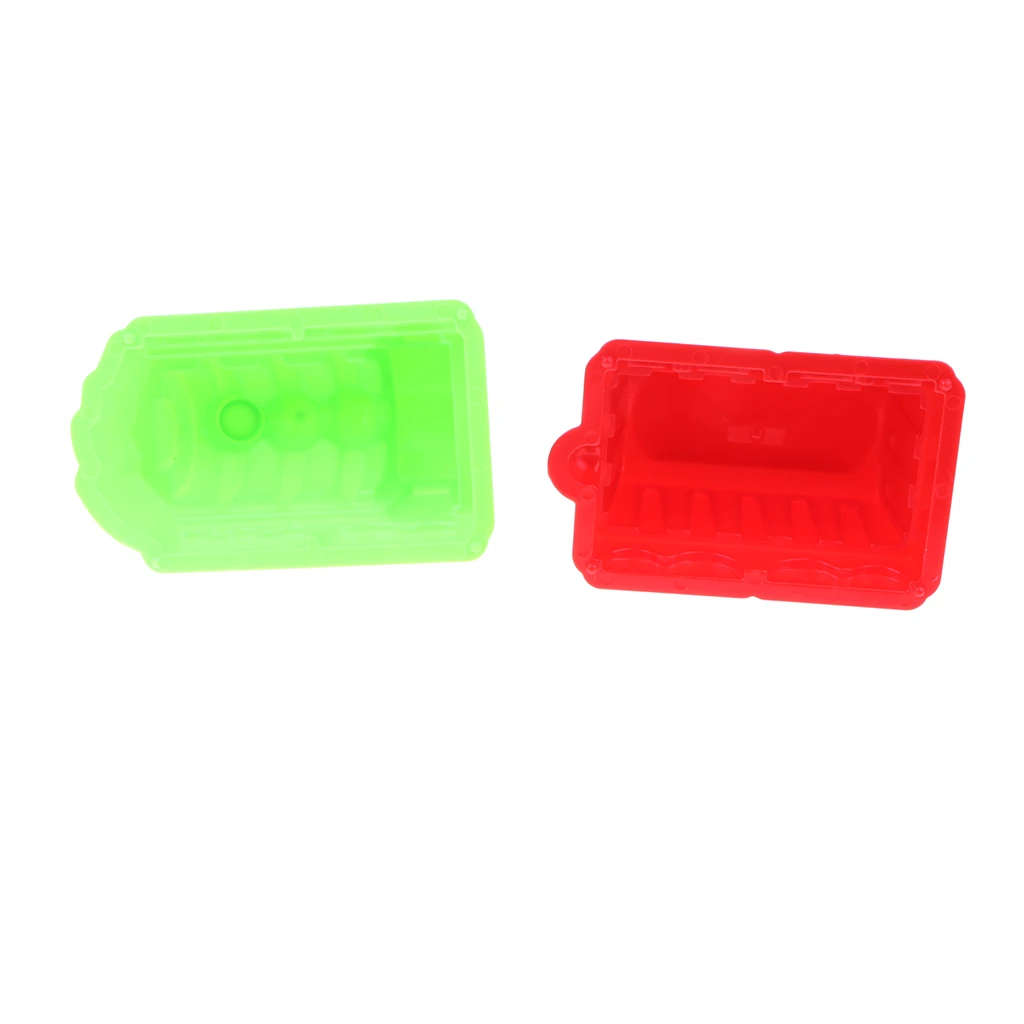 6 штук пластиковых красочных формочек автомобиля Дети Лето Пляж сандзамок игрушка подарок для детей