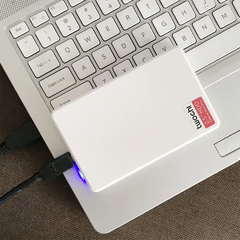 Стиль TWOCHI A1 2,5 ''USB2.0 Внешний жесткий диск 80GB портативный HDD накопитель диск Plug and Play в продаже