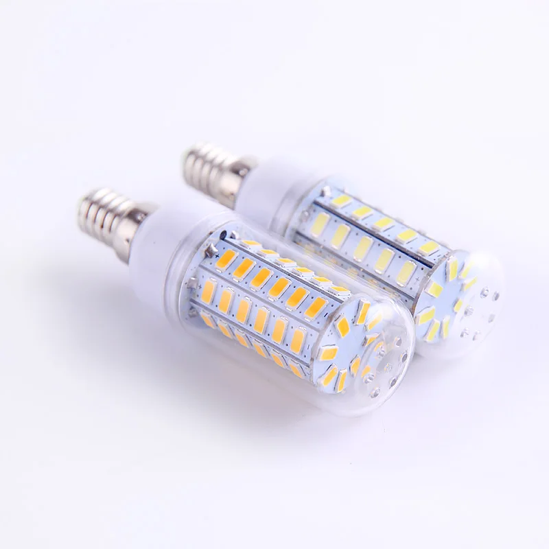 Умная Светодиодная лампа SMD 5730 E27 E14 IC энергосберегающие светодиодные лампы 220 в 230