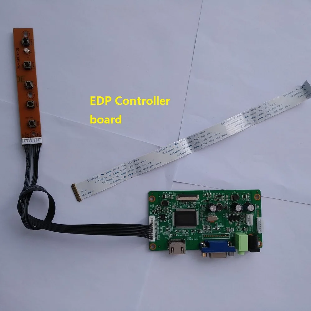 

for N156HGE-EA1 HDMI DIY 30Pin LCD DRIVER KIT VGA 1920X1080 EDP LED 15.6" SCREEN display monitor Controller board