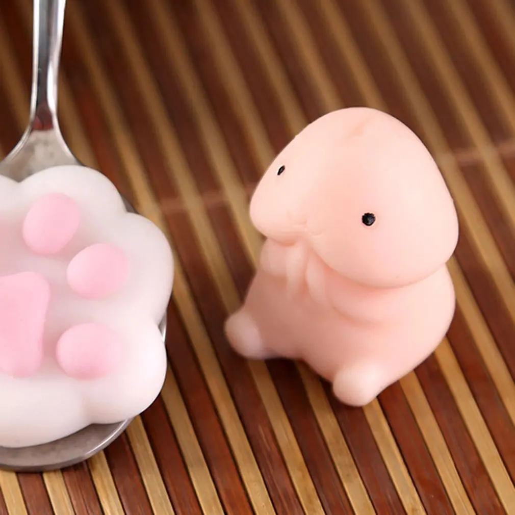 Funny Penis Shape Slow Rebound PU Decompression Toy Slow Rising Toys Stress Relief Relax Pressure Toys Interesting Gifts