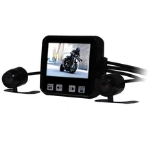 Новый 2.0 “Сенсорный экран C6 черный ящик автомобиля Двойной объектив Full HD 720 P Видеорегистраторы для мотоциклов Камера видео Регистраторы Поддержка GPS и g-сенсор