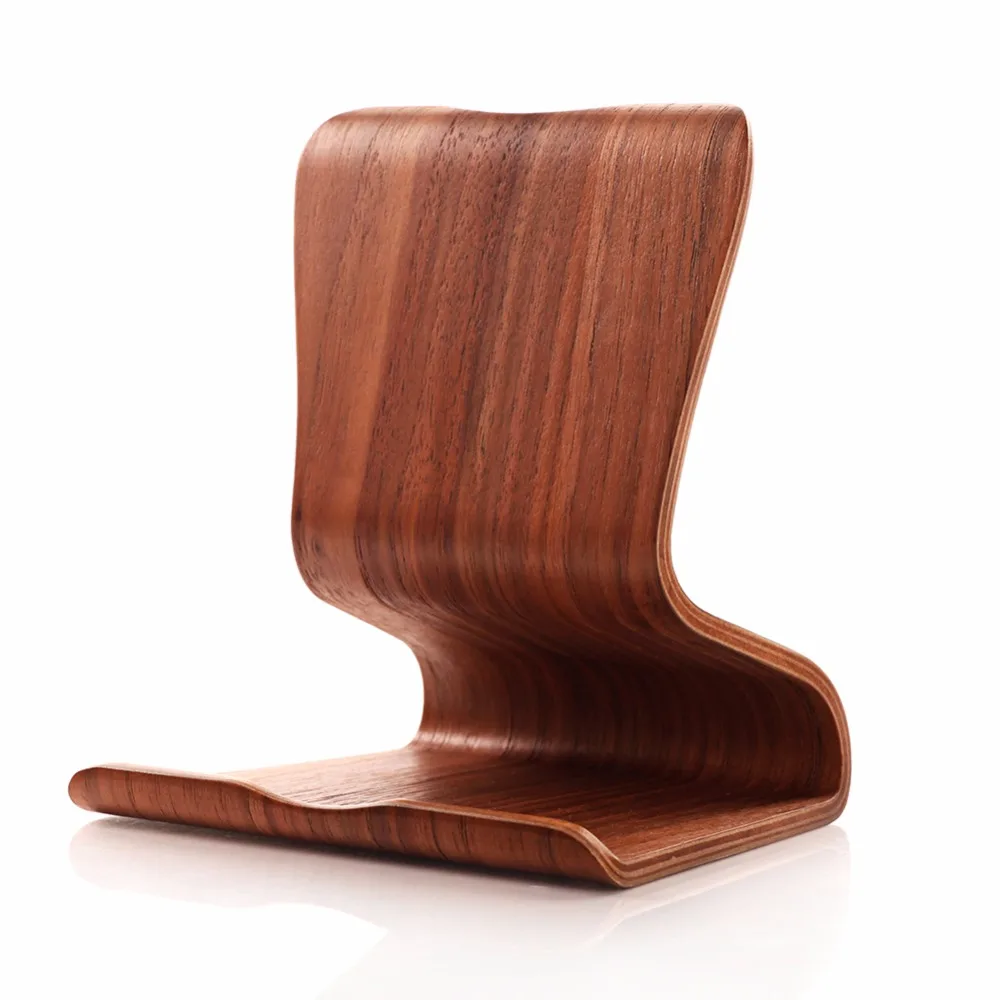 

Wooden tablet phone stand holder,Stable Anti-Slippery Tablet Mobile Phone Holder for iphone ipad Android Phone