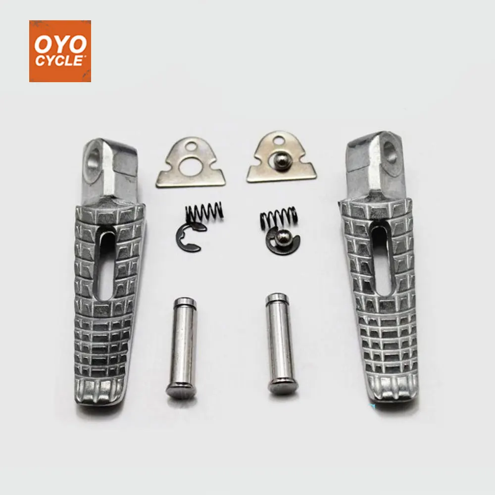 Front Rear Passenger Foot Pegs For Suzuki GSXR600 GSXR750 GSXR1000