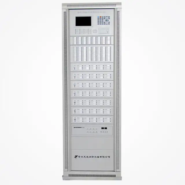 4 Loops Fire Alarm Control Panel 255 Addressable Points Per Loop