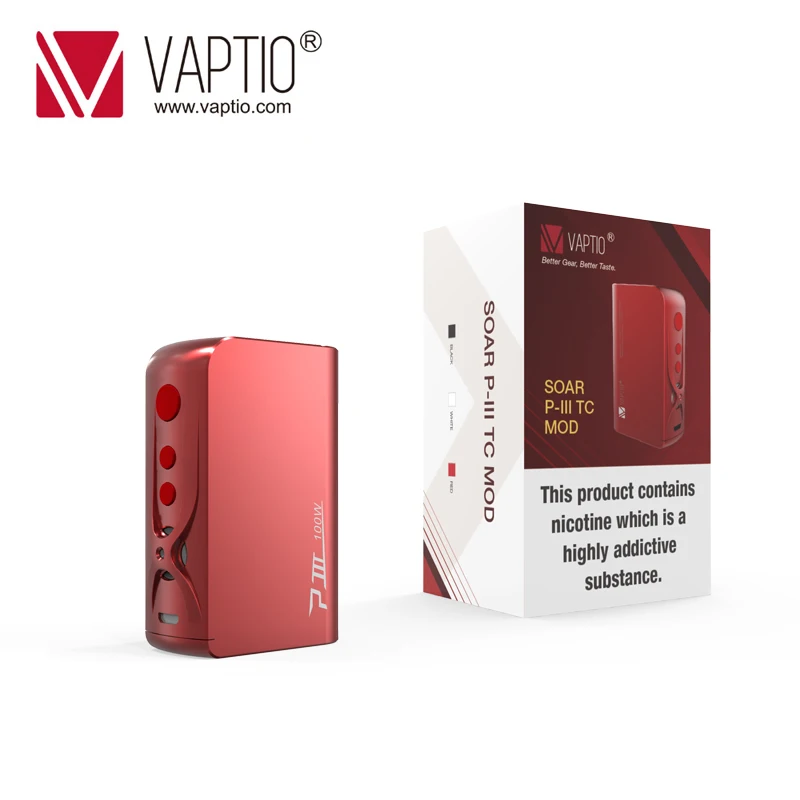 Vaptio P3 мод встроенный 3000 мАч супер большой емкости батареи с 30 ~ 100 Вт выходной