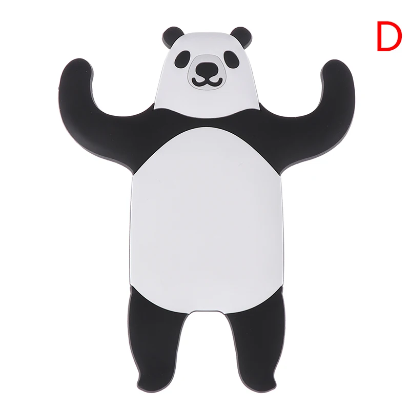 Прекрасный мультфильм Кот Панда медведь ультра-мощный супер сильный магнитный крючок микроволновая печь кухня холодильник настенный крючок