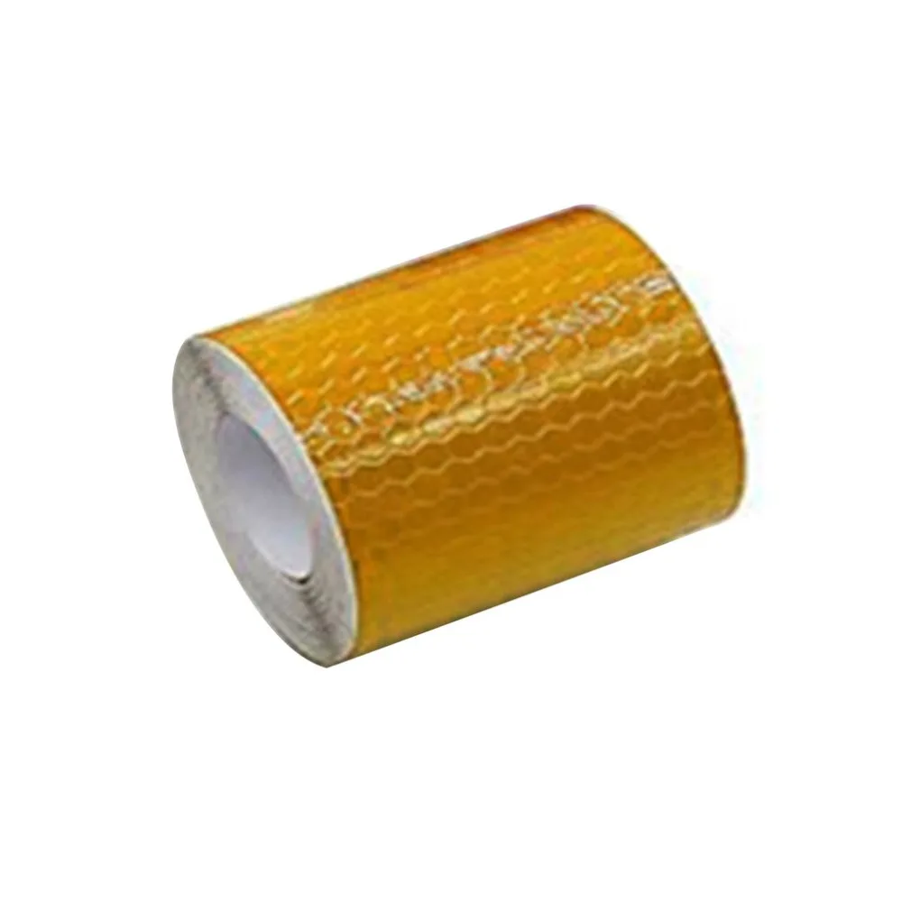 

5cmx3m Safety Mark Reflective Tape Stickers Car-Styling Self Adhesive Warning Tape Automobiles Motorcycle Reflective Material