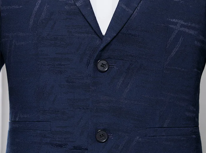 Модные Для мужчин s печати свадебные блейзеры Повседневное Slim Fit платье-пиджак Для мужчин; Высокое качество пальто одежда Пиджаки Для мужчин Куртки