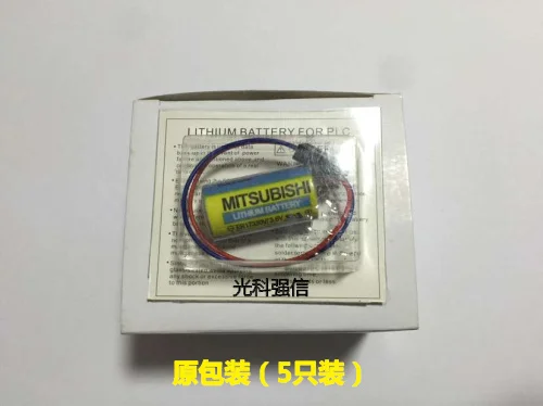 Горячий подлинный для A6BAT 3,6 V литиевая батарея PLC промышленная литиевая батарея ER17330V перезаряжаемая литий-ионная батарея