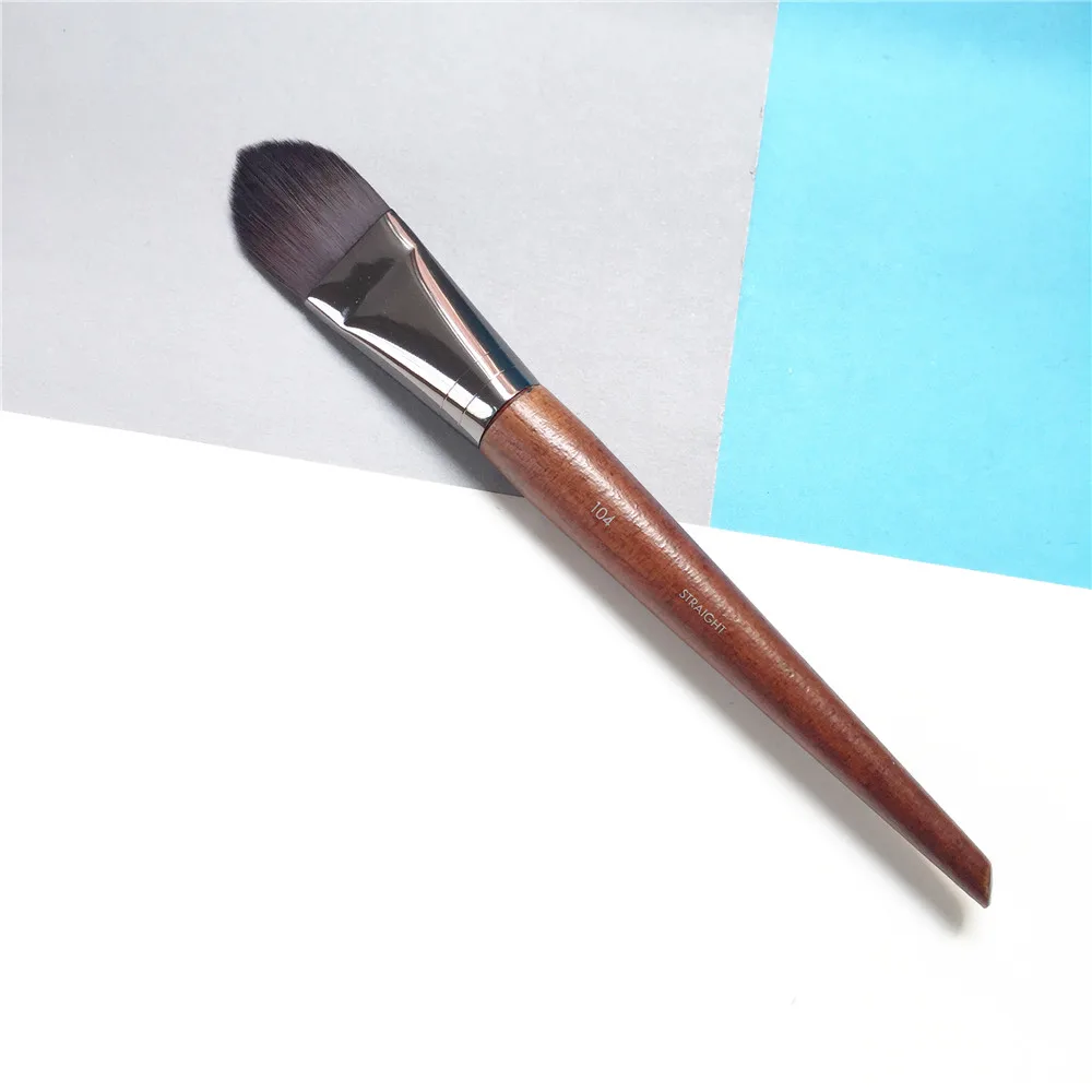Bd beauty Кисть для тонального крема, большая-108, средняя-106, маленькая-104, точность-100, для крема, Жидкая основа, косметический макияж, инструменты для смешивания - Handle Color: MUF-104