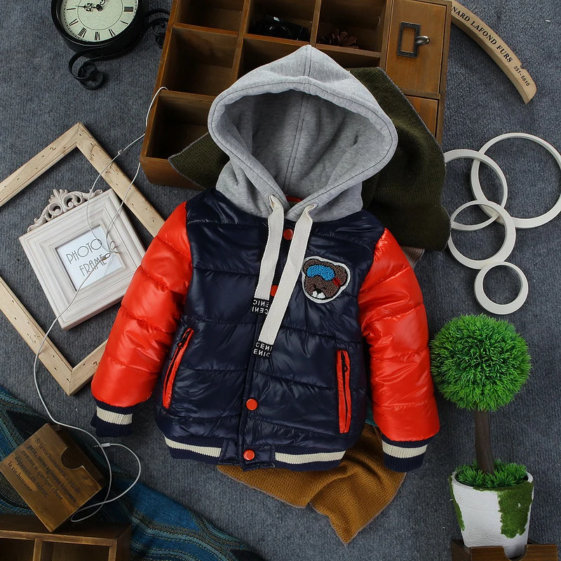 Children Outerwear Coat Baby Boy's Winter Warm Fleece