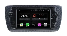 Quad core 1024*600 Android 5.1.1 Auto DVD-Spieler GPS für Seat Ibiza 2009-2013 mit WiFi Bluetooth Radio GPS