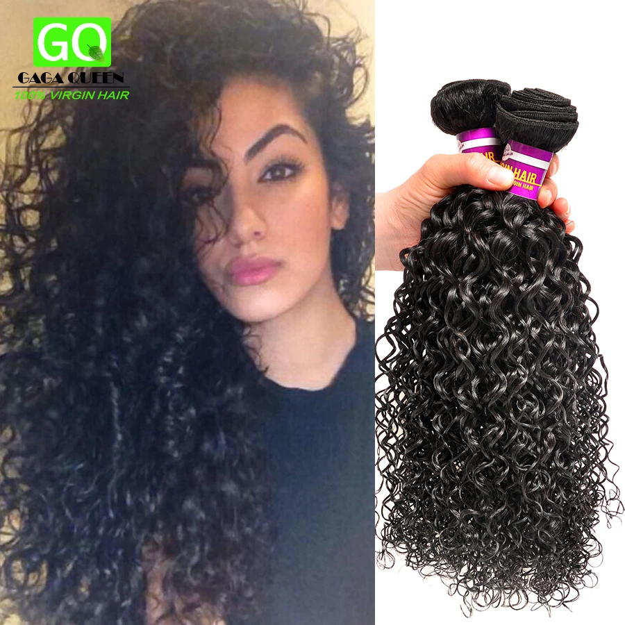 8A Unprocessed Virgin Hair Kinky Curly Weave Curly Indian Hair Extensions Ms Co Co Hair Products