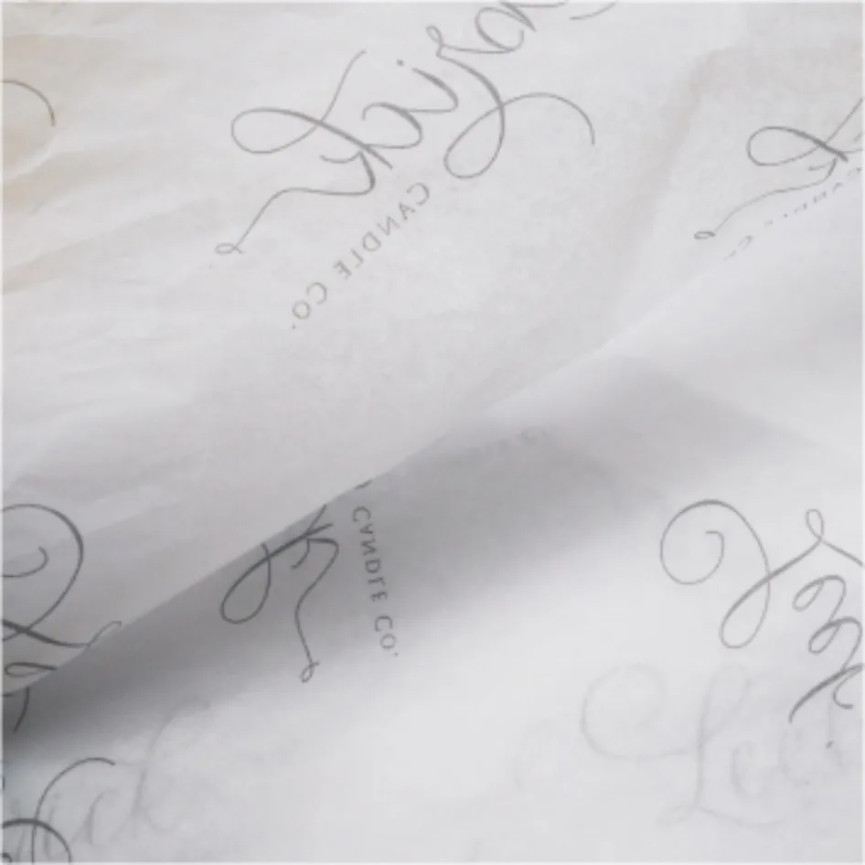 tissue wrapping paper printing / Copy Paper with name printed /tissue paper/ 1000PCS/bag