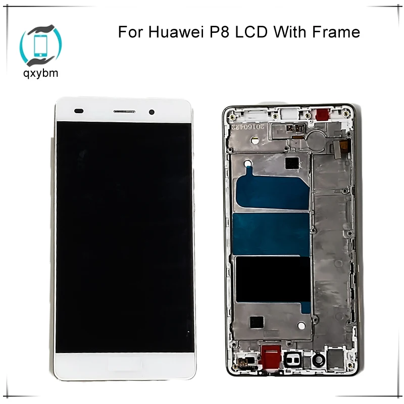 ЖК-дисплей для HuaweiP8 GRA-UL00 UL10 GRA-L09 GRA-CL10 CL00 сенсорный экран дигитайзер с рамкой