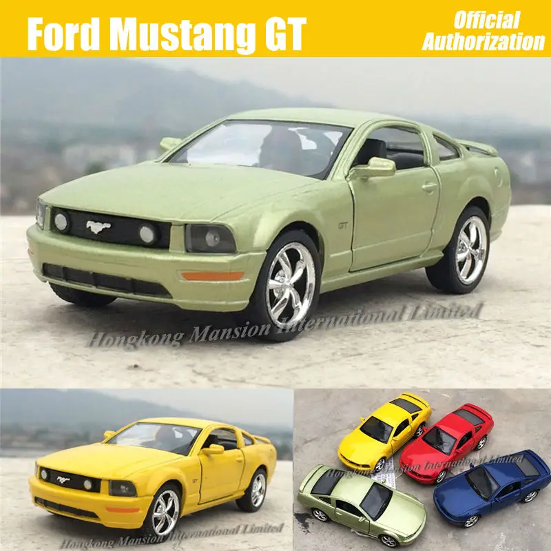 

1:36 Scale Diecast Alloy Metal Sports Car Model For Ford Mustang GT Collection Model Pull Back Toys Car