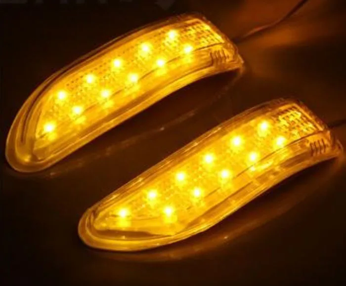 

AUTO car-styling 2x Amber SMD 13LED Truck Strobe Rear View Mirror Lights HID ERROR FREE Car Side Wedge car styling Jul 19