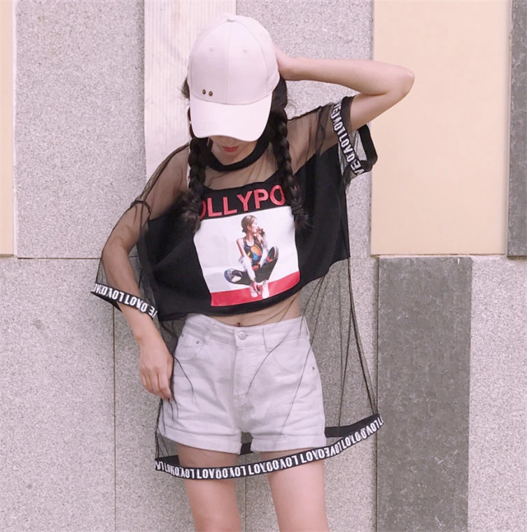 Yougeman Poleras Mujer Summer Korean Style Ulzzang Harajuku Print Hollow Mesh Half Sleeve T Shirt Women Black White Shirt Tops T Shirts Aliexpress Yougeman Poleras Mujer Summer Korean Style Ulzzang Harajuku Print Hollow Mesh Half Sleeve T Shirt Women Black White Shirt Tops T Shirts Aliexpress