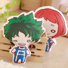 1 шт. Kawaii My Hero Academy аниме, плюшевая подушка плюшевая игрушка bakugou катсуки комиксы Мягкая кукла мягкая плюшевая игрушка подарок на день рождения подушка