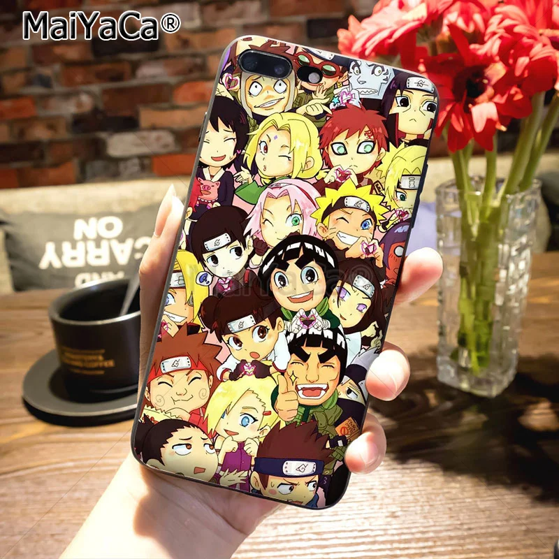 MaiYaCa логотип Akatsuki Naruto красочные милые аксессуары для телефонов Чехол для iPhone 8 7 6 6S Plus X XS MAX XR 5 5S SE 11pro чехол в виде ракушки - Цвет: 22
