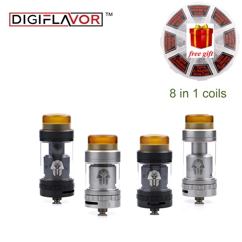 free gift digiflavor pharaoh mini rta airflow control system