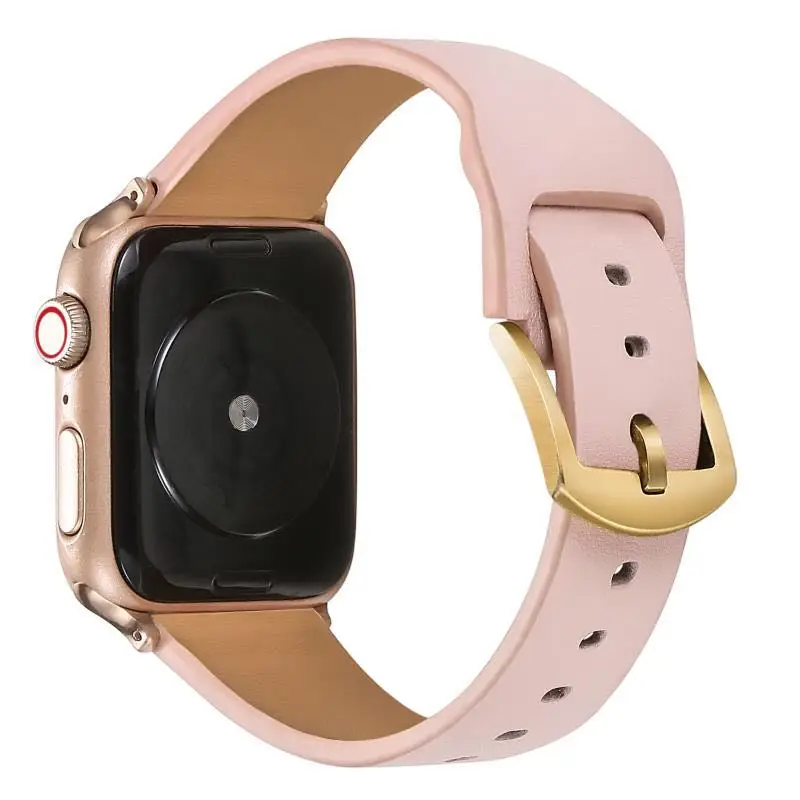 Ремешок из натуральной кожи для Apple watch 42 мм 38 Iwatch 4/2/1 40 44 5|Ремешки часов| |