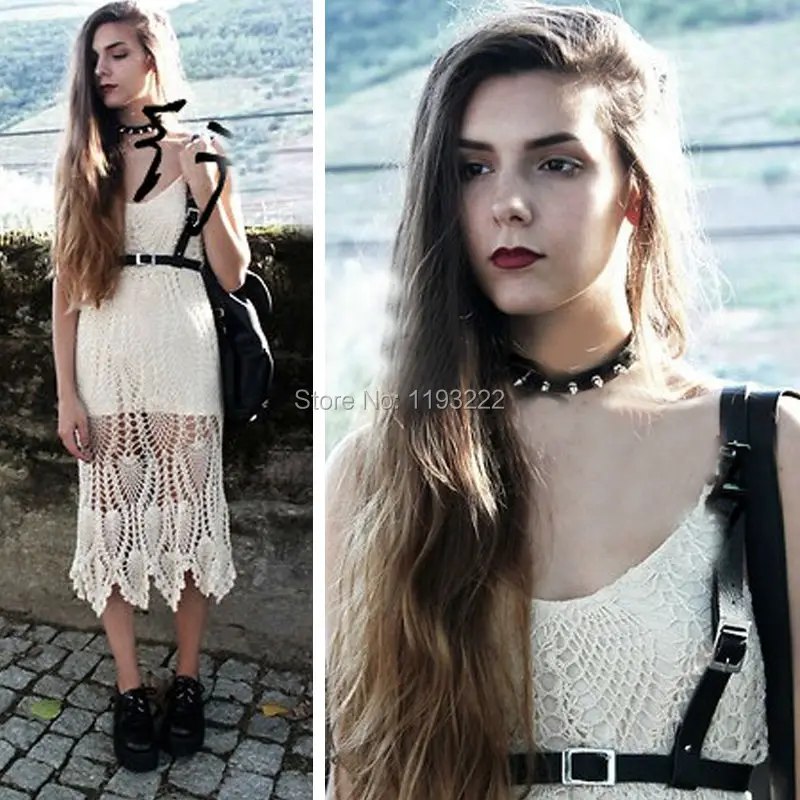 Aliexpress.com : Buy Punk Sexy Girl Women Handmade Real Leather Harness Body Bondage Shoulder