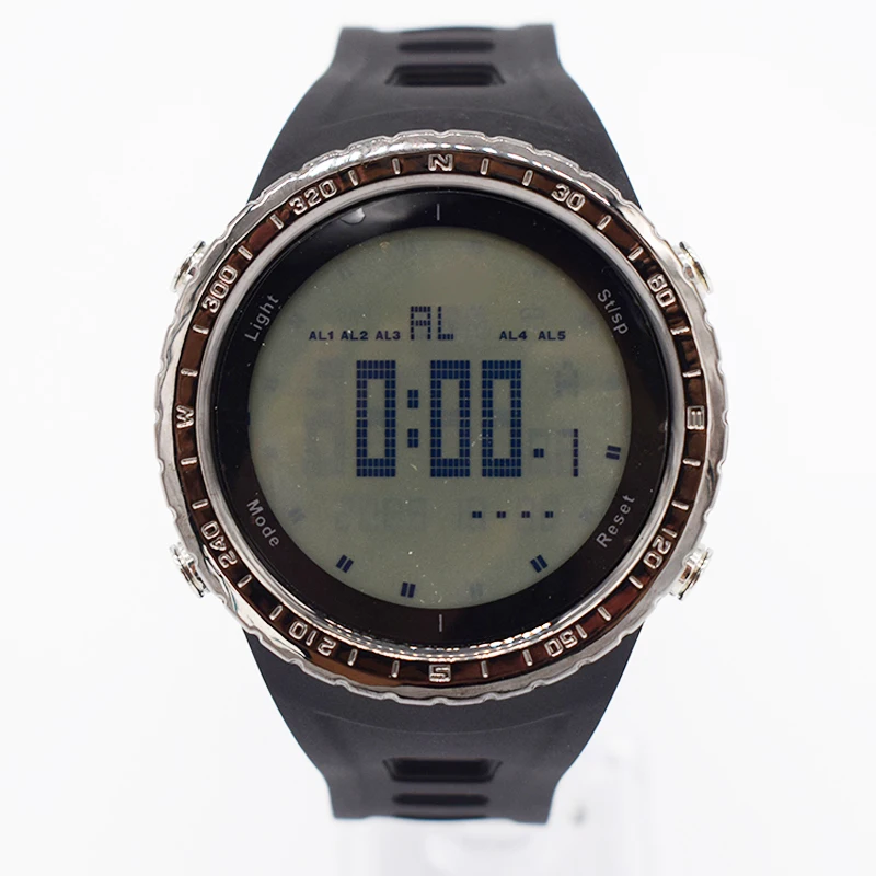 black waterproof wrist digital automatic watches for men digitais watch